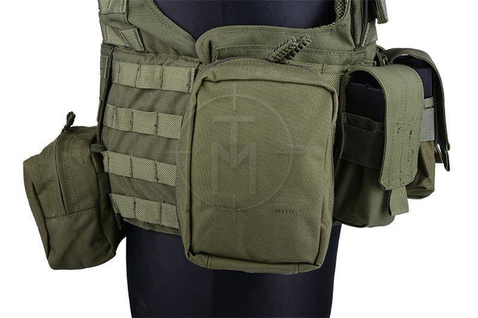 Kamizelka typu CIRAS Land z kompletem ładownic M - olive drab
