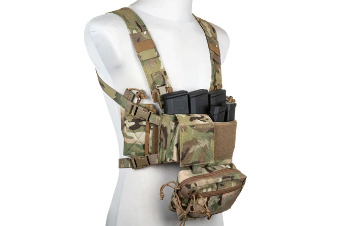 Kamizelka typu Chest Rig Pew Tactical MK4 CR01 Multicam
