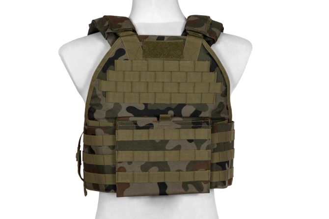 Plate Carrier Tactical Vest - WZ.93 Woodland Panther