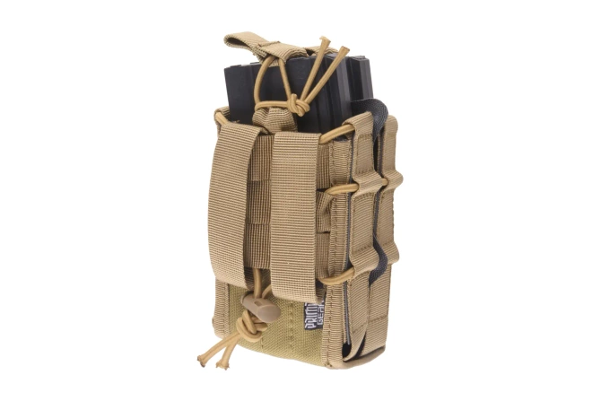 Double Universal Open II Magazine Pouch - Tan
