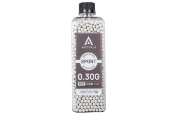 Arcturus RS® SPORT Match Grade 0.30g BBs 3000 pcs bottle