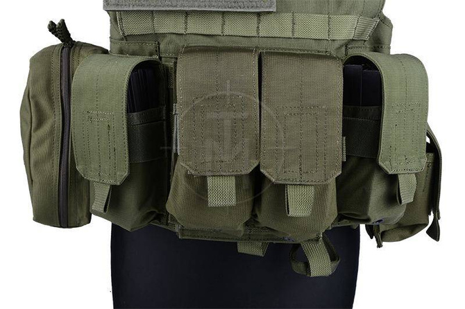 Kamizelka typu CIRAS Land z kompletem ładownic M - olive drab