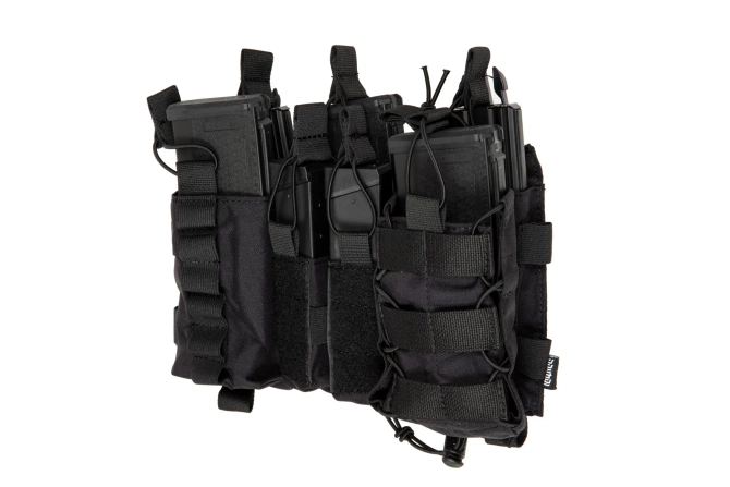 Inta waistcoat panel - Black