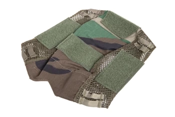 FAST Wosport Woodland helmet cover