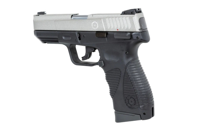 Pistolet ASG Cybergun 24/7 G2 CO2 Czarno-srebrny
