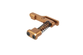 Aluminiowy zwalniacz magazynka Maxx Model Advanced typu C do replik MTW M4 Flat Dark Earth