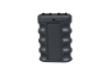 JJ Airsoft JA-1393 angled front grip for M-LOK/Keymod rail (aluminium) Black