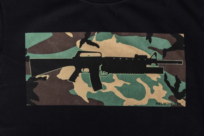 Koszulka Helikon M16 z M203 Woodland
