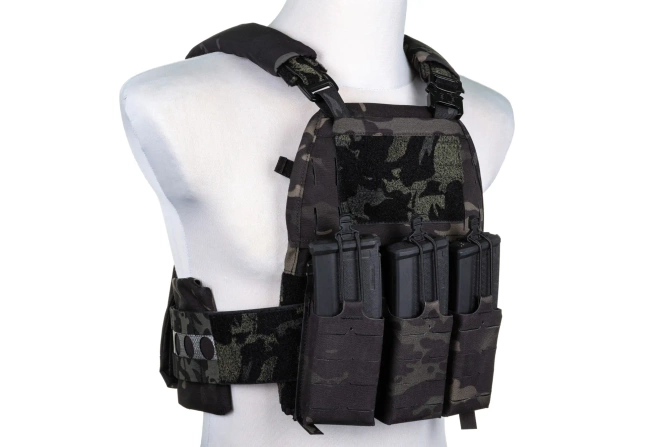 Plate Carrier Tactical Vest Wosport VE-75 MC Black