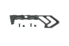 Aluminum KeyMod Angled Forward Grip - Black