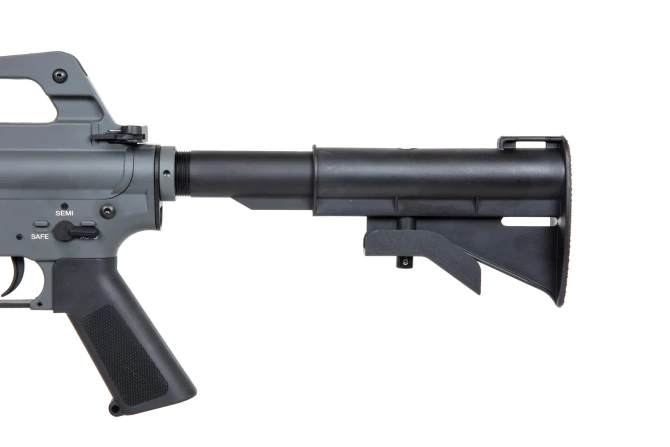 E&C EC-704 Kestrel™ ETU ASG carbine with grenade launcher Grey