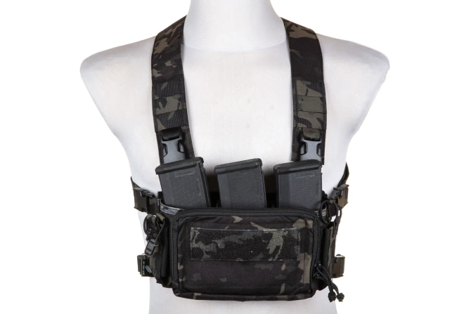 Kamizelka typu Chest Rig Ape Force Gear D3CRM MC Black