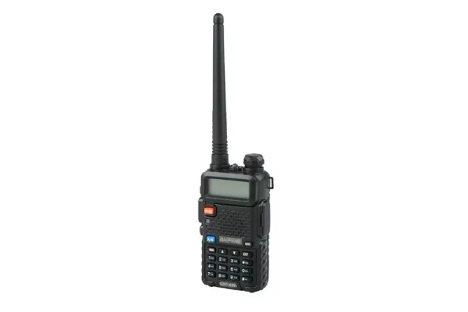 Manual Dual Band Baofeng UV-5R Radio - Short Battery (VHF/UHF)