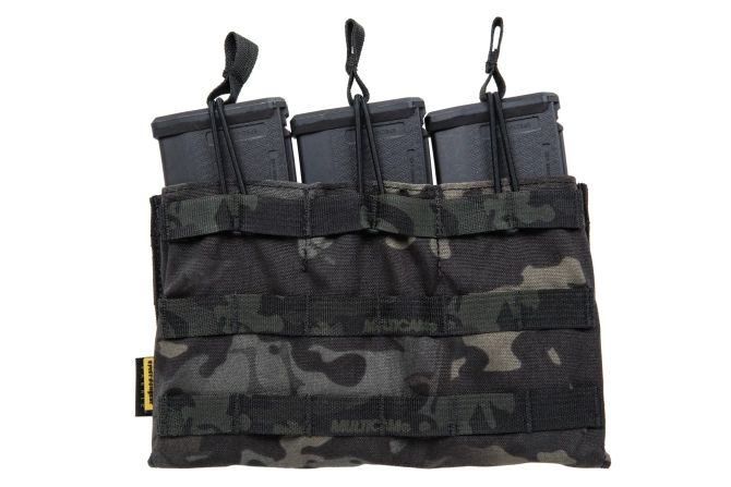 Potrójna ładownica typu Open na magazynki typu M4/M16 Emerson Gear Multicam Black