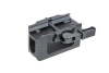 JJ Airsoft raised QD mount for ZV-1 red dot sights Black