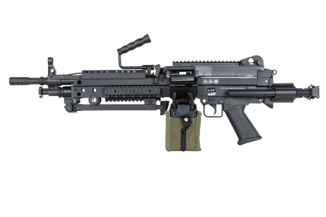airsoft Specna Arms SA-F249 PARA FLEX™ GATE X-ASR™ Machine Gun Black