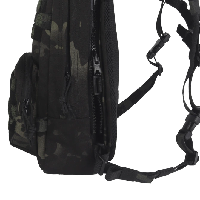 Plecak szturmowy 10 litrów Wosport BP-142 Multicam Black