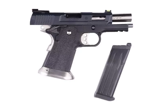 Hi-Capa 3.8 Force Brontosaurus Pistol Replica – Black