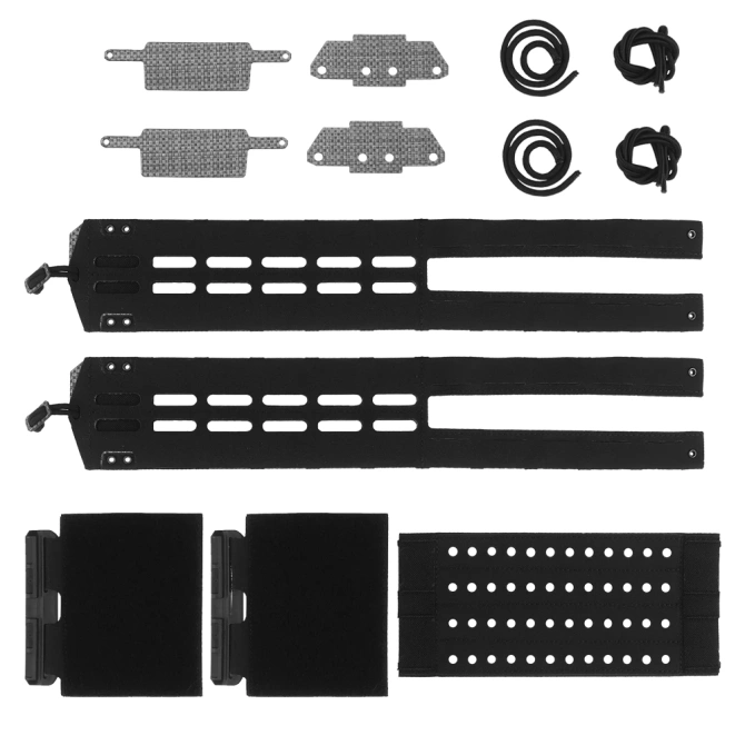 Wosport Universal Lightweight Cummerbund QD Black