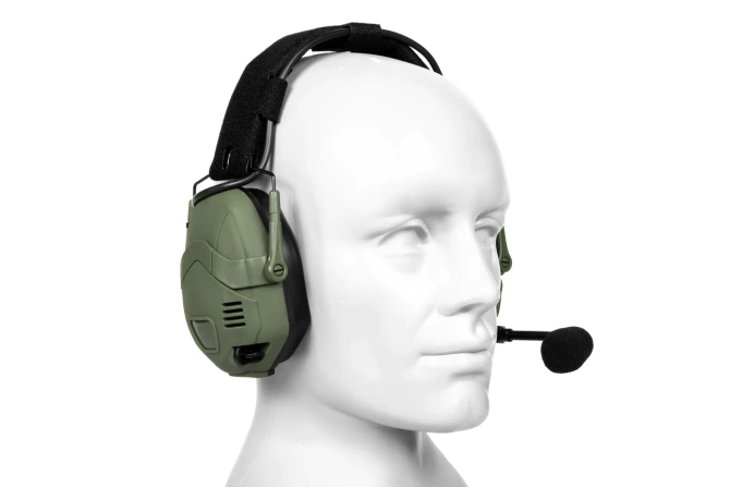 Tactical Bluetooth Active Headset HD-16 - Olive