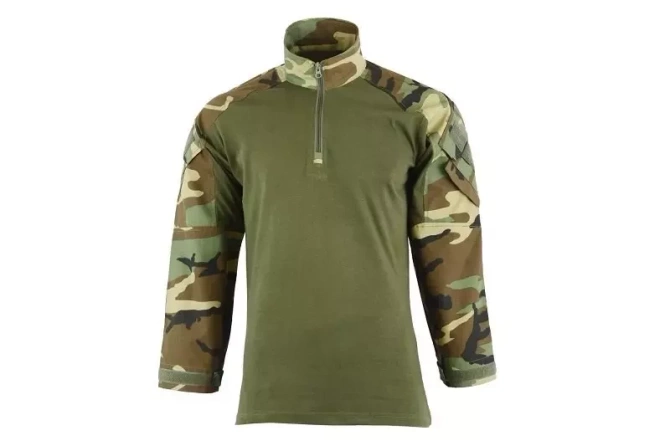 Bluza Hybrid Tactical Combat Shirt - woodland