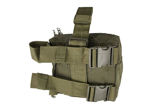 Udowa kieszeń cargo z ładownicą - olive drab