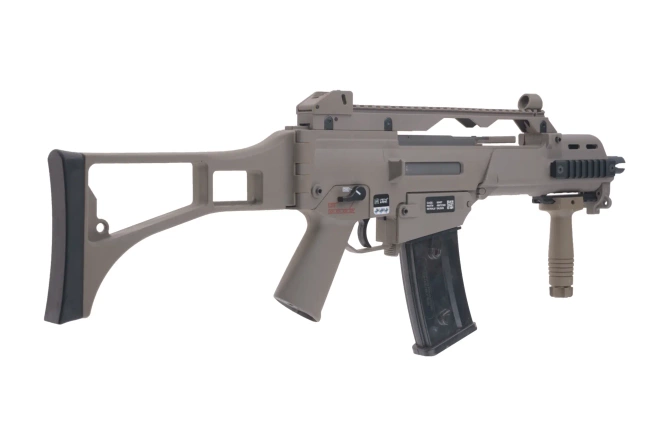 SA-G12 EBB airsoft rifle - tan