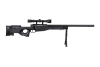 Specna Arms SA-S11 sniper airsoft rifle with scope and bipod Black