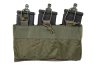 Triple tactical insert for 7.62mm magazines Wosport Ranger Green