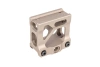 JJ Airsoft RIS rail mount for T1 Tan type red dot sight