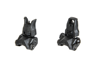 EPBUIS Folding Iron Sight Set - black