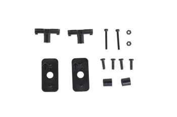 Adapter słuchawek typu Comtac Woport na szyny typu ARC (Typ AMP) Gen 5 Czarny