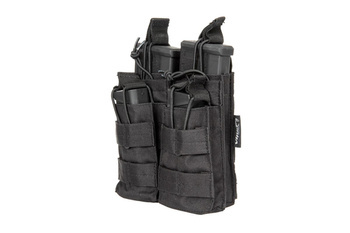 M4/M16 type double magazine pouch - black
