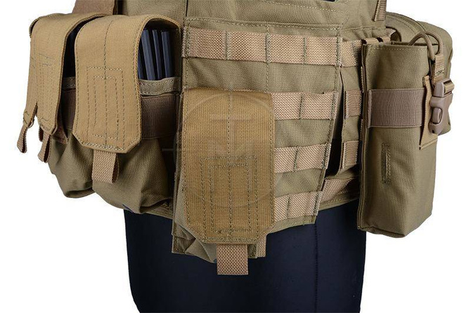 Kamizelka typu CIRAS Maritime z kompletem ładownic M - Tan