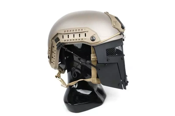 SPT Face Shield for FAST Helmets - Black