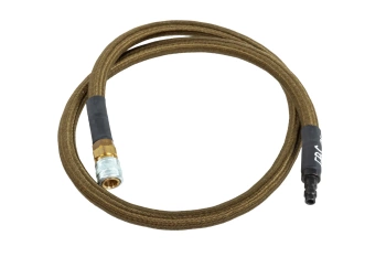 HPA EPeS Mk. IV S&amp;F braided hose 80 cm Olive green
