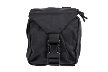 First aid kit with Molle panel Wosport Black