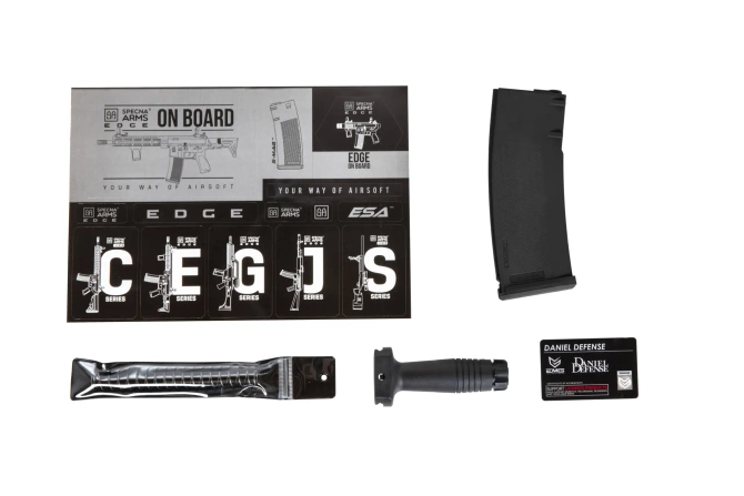 Karabinek ASG Specna Arms SA-C19 CORE™ Daniel Defense® HAL ETU™ 1.14 J Czarny