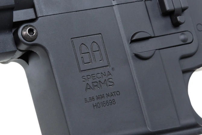 Karabinek ASG Specna Arms SA-PH24 PRIME™ Aster II ETU z silnikiem bezszczotkowym Czarny