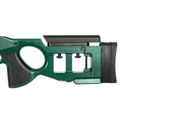 Replika karabinu snajperskiego SV-98 CORE™ z lunetą, dwójnogiem i tłumikiem - russian green