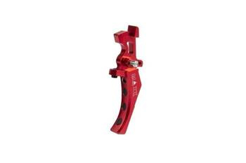 CNC Aluminum Advanced Speed Trigger Tongue (Style D) - red