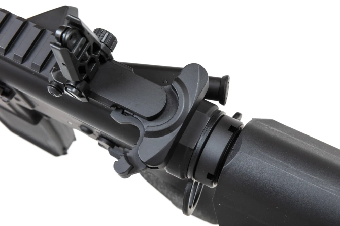 Specna Arms RRA SA-E25 HAL ETU™ airsoft Carbine Black with orange discharge device