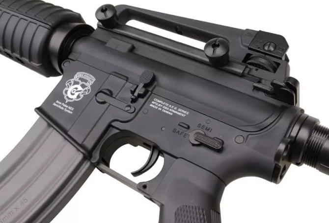 GR16 Blowback EBB carbine replica - black