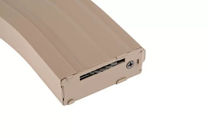 Magazynek hi-cap 350 kulek do replik typu M4/M16 - tan