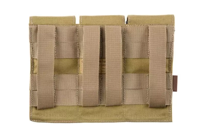 Triple LBT Pouch for M4/M16 Magazines - Khaki