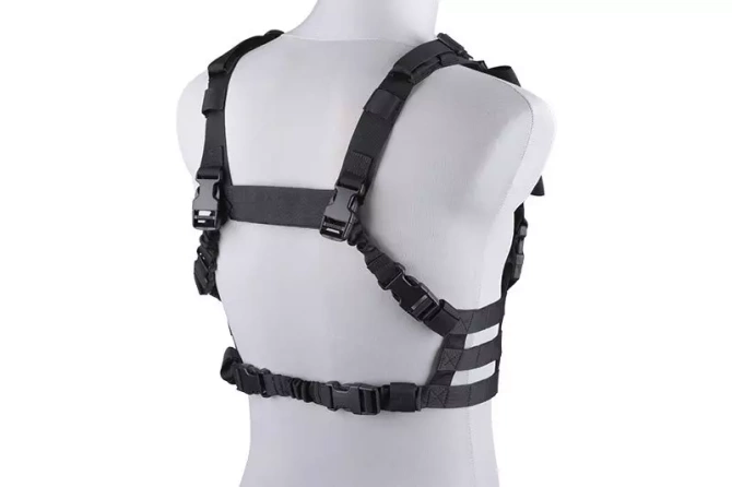 Dynamic Chest Rig Tactical Vest - Black