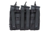 Triple Open Magazine Pouch - Black