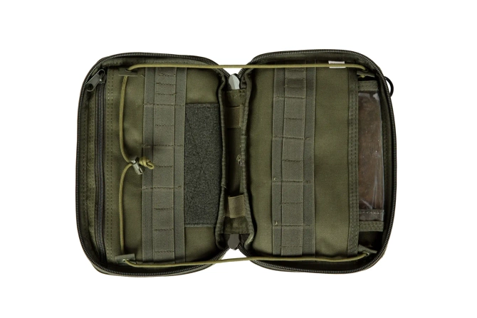 Large Administration Pouch with a Map Holder - Olive