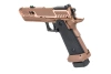 Pistolet ASG SRC Sahara Viper DUAL POWER z walizką transportową i magazynkiem green gas Flat Dark Earth