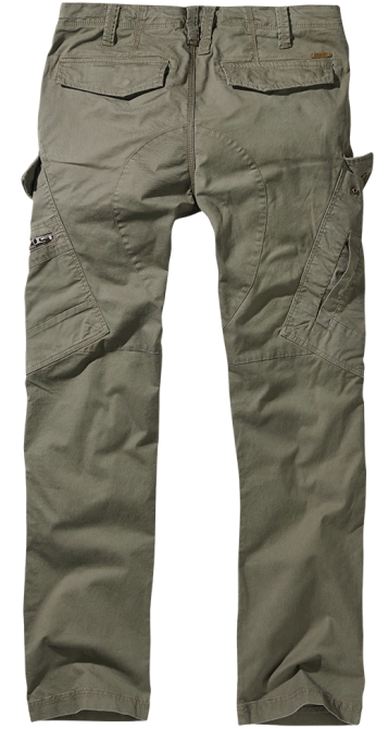 Spodnie Brandit Adven Slim Fit Oliwkowe